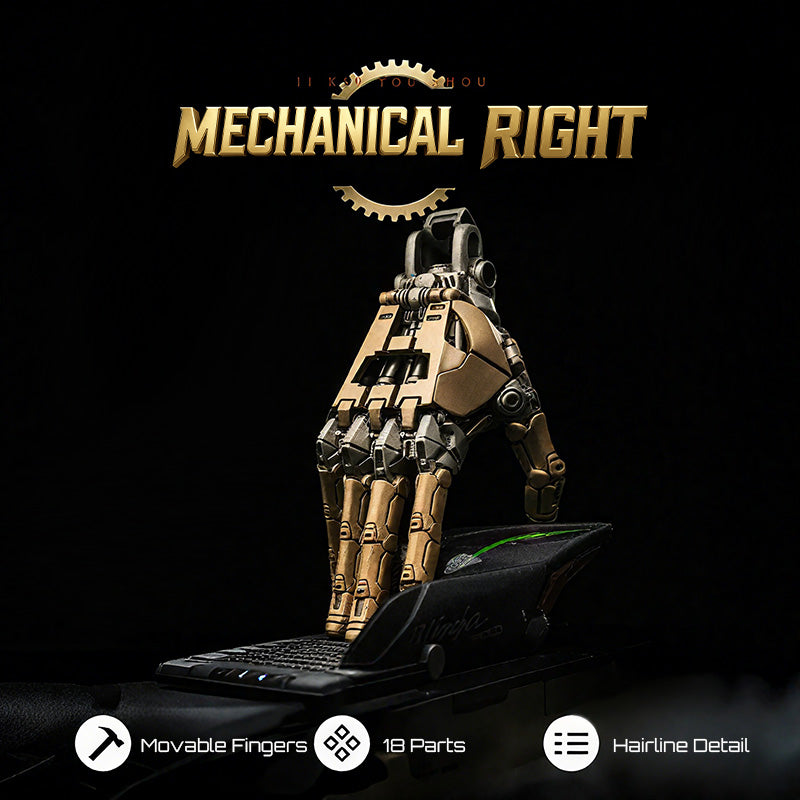 Mechanical Hand Keychain Pendant